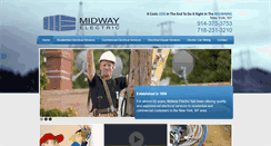 Desktop Screenshot of midwayelectricny.com